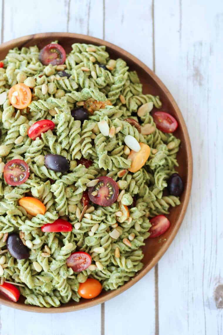 Healthy Pesto Pasta Salad Recipe
 Vegan Pesto Gluten Free Pasta Salad