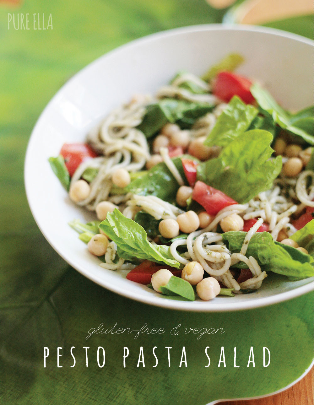 Healthy Pesto Pasta Salad Recipe
 Spring Pasta Salad with Easy Pesto Pure Ella