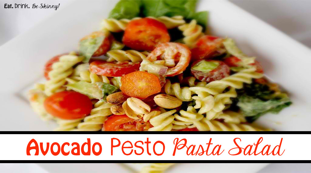 Healthy Pesto Pasta Salad Recipe
 Healthy Recipe Avocado Pesto Pasta Salad