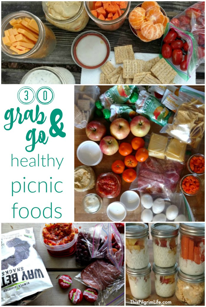 Healthy Picnic Snacks
 Life is Too Short to Stay Indoors 30 Healthy Grab and Go