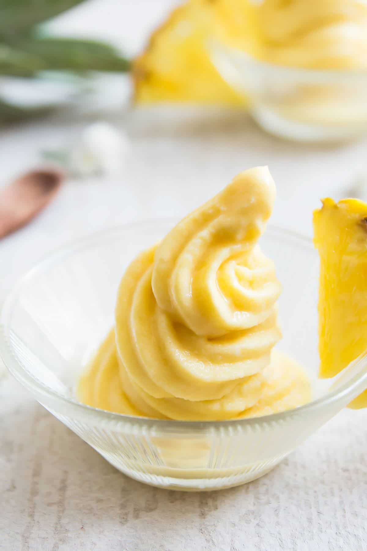 Healthy Pineapple Desserts
 Healthy 3 Ingre nts Pineapple Whip Leelalicious