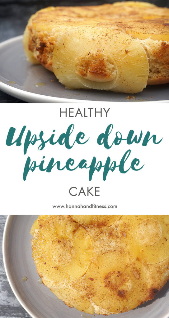 Healthy Pineapple Upside Down Cake
 Healthy Upside Down Pineapple Cake