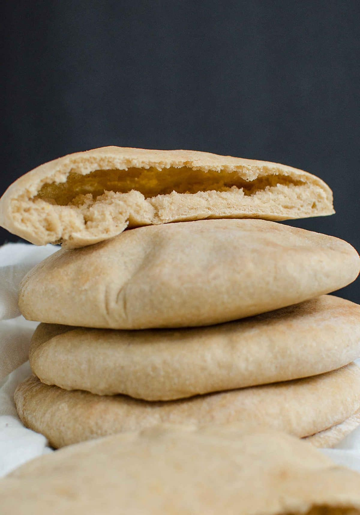 Healthy Pita Bread
 Soft Fluffy and Healthy Homemade Whole Wheat Pita Bread