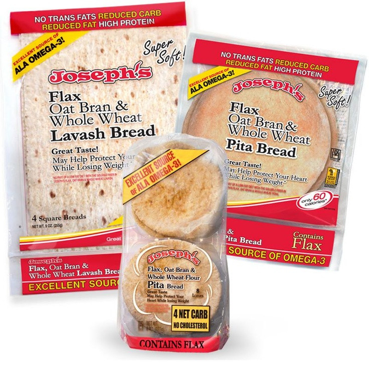 Healthy Pita Bread Brands
 JOSEPH S LAVASH Bread just makes me smile Reduced CARBs