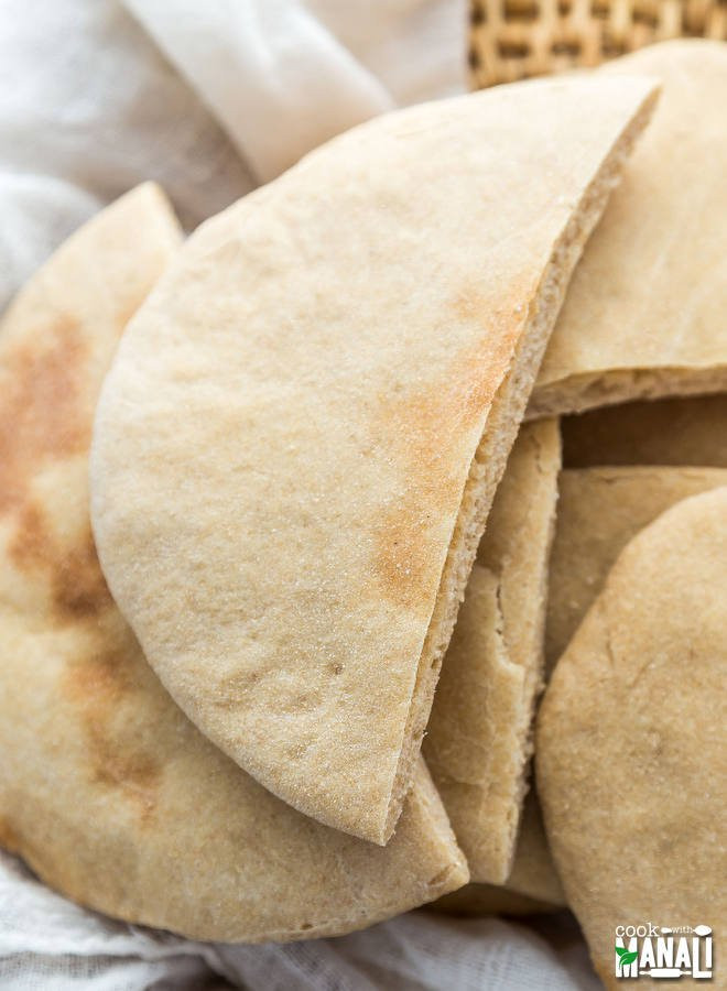 Healthy Pita Bread Recipe
 Whole Wheat Pita Bread Cook With Manali