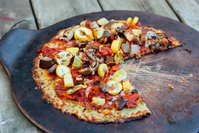 Healthy Pizza Crusts
 Healthy Pizza with a Cauliflower Pizza Crust
