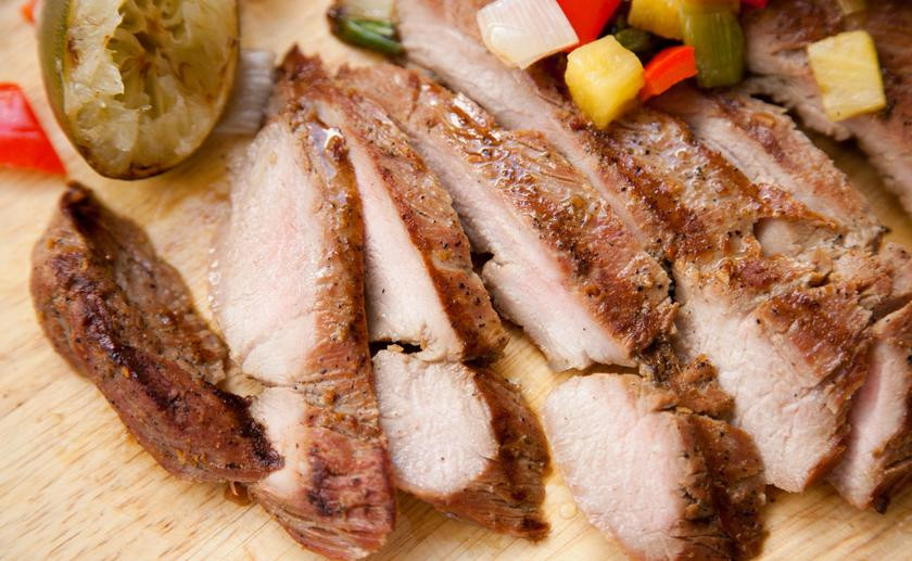 Healthy Pork Loin Recipes 20 Best Ideas Grilled Pork Tenderloin with Pineapple and Bell Peppers