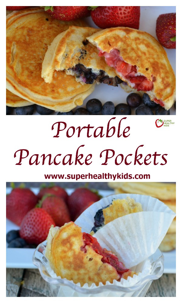 Healthy Portable Breakfast
 Portable Pancake Pocket Recipe