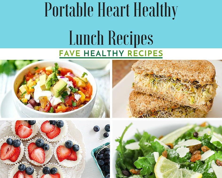 Healthy Portable Lunches
 47 Portable Heart Healthy Lunch Recipes