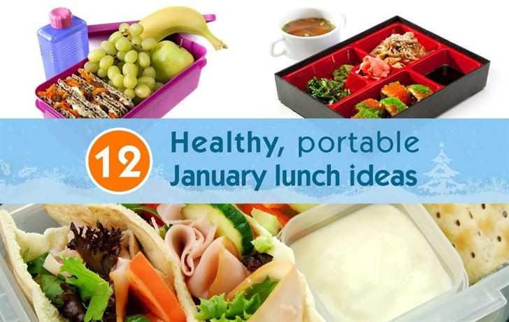 Healthy Portable Lunches
 12 Healthy portable January lunch ideas