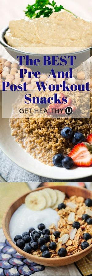 Healthy Post Workout Snacks
 The Best Pre and Post Workout Snacks Get Healthy U