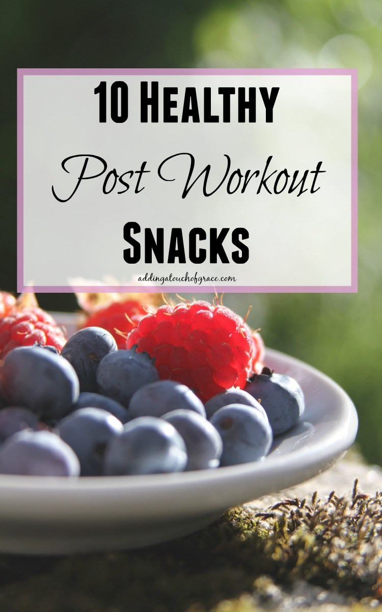 Healthy Post Workout Snacks
 10 Healthy Post Workout Snacks A Touch of Grace