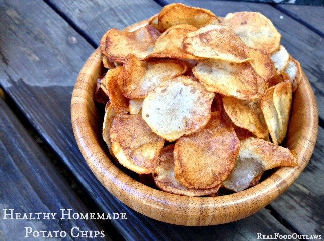 Healthy Potato Chips
 Healthy Homemade Potato Chips Real Food Outlaws