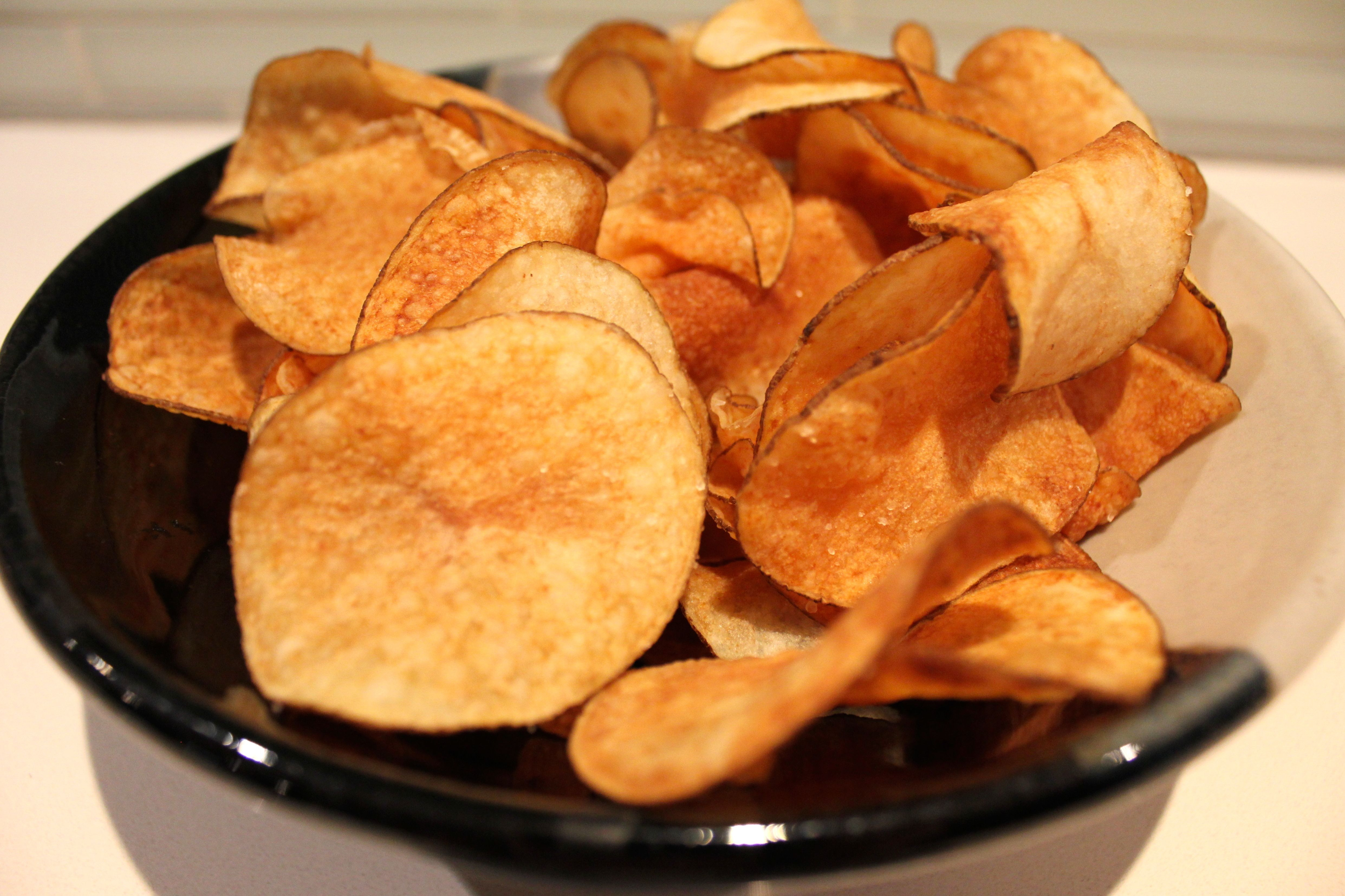 Healthy Potato Chips
 Healthy Homemade Potato Chips GF The Healthy Hubby