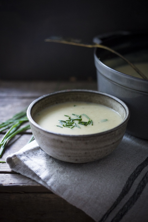 Healthy Potato Leek Soup
 Healthy Luscious Potato Leek Soup