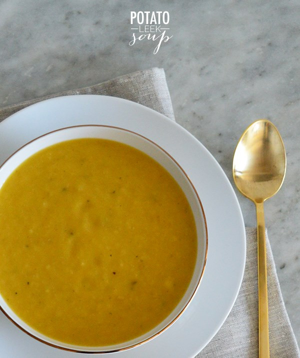 Healthy Potato Leek Soup
 Hearty and Healthy Potato Leek Soup