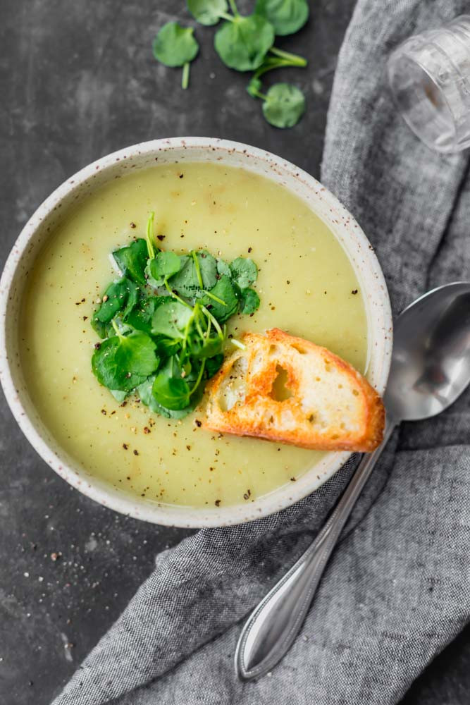 Healthy Potato Leek Soup
 Healthy Potato Leek Soup