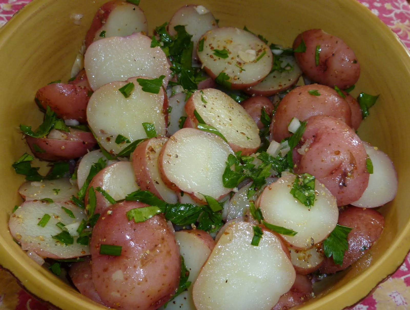 Healthy Potato Salad
 Rosemary&Garlic Healthy Potato Salad Daring Cooks