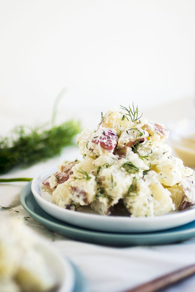Healthy Potato Salad
 Lightened Up Potato Salad
