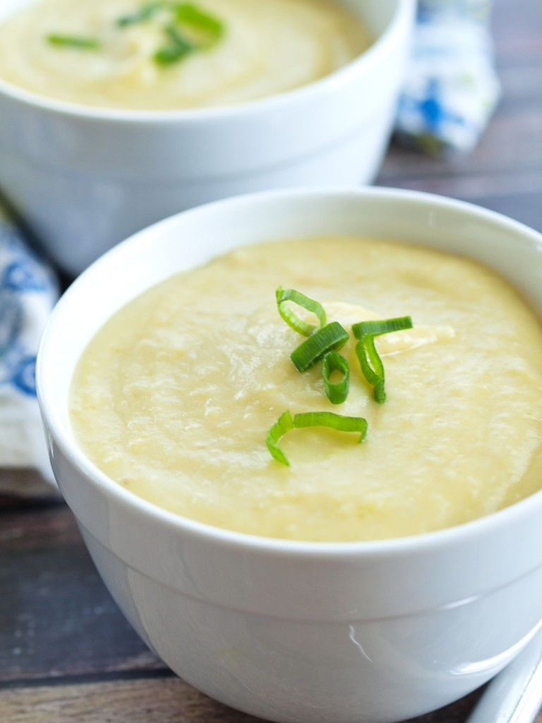 Healthy Potato Soup Recipe Easy
 Potato Leek Soup Happy Healthy Mama