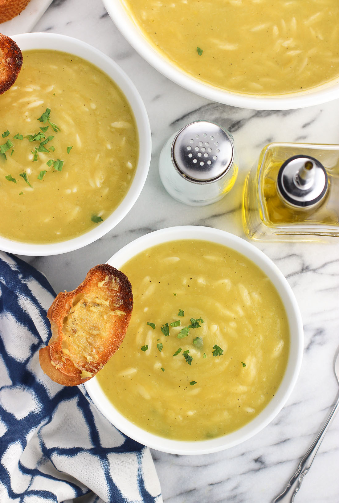 Healthy Potato Soup
 potato leek and bacon soup without cream