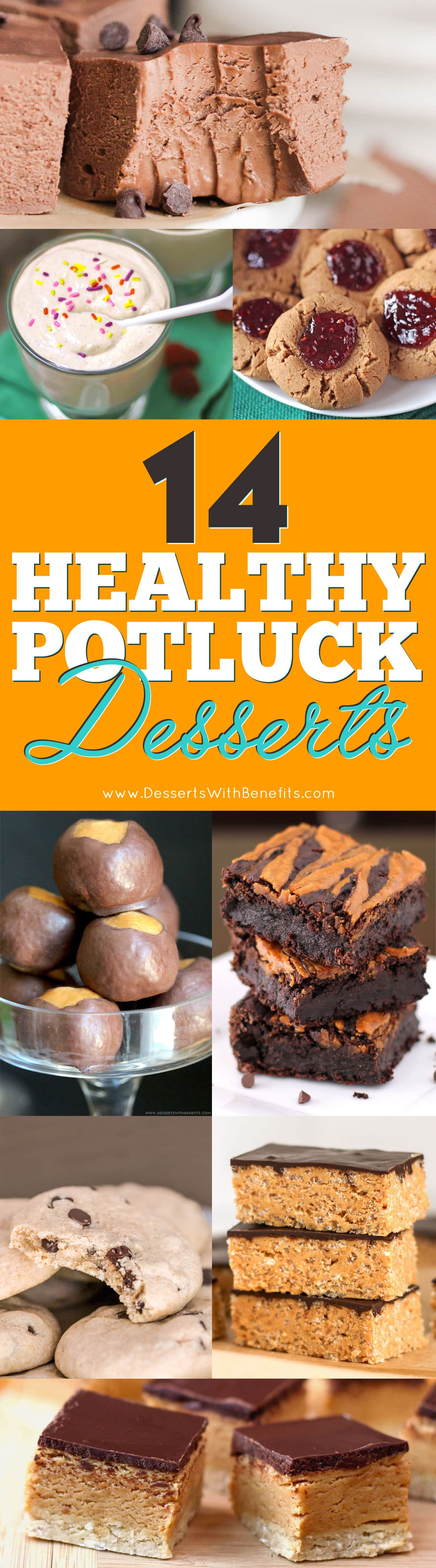 Healthy Potluck Desserts
 Top 14 Healthy Potluck Dessert Recipes with Gluten Free