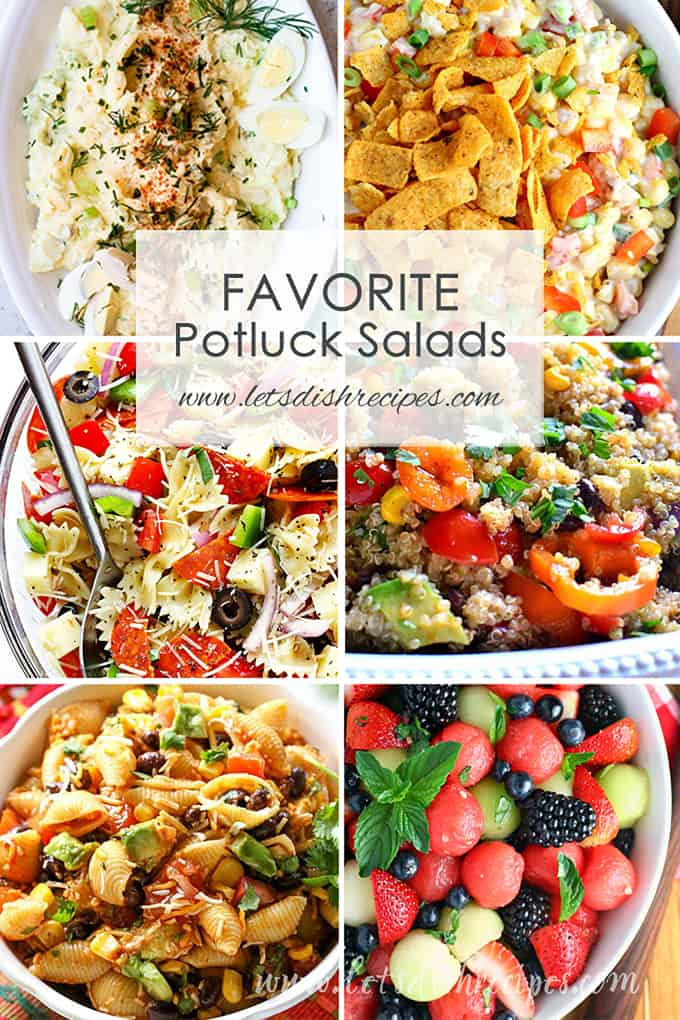 Healthy Potluck Salads
 Favorite Potluck Salads