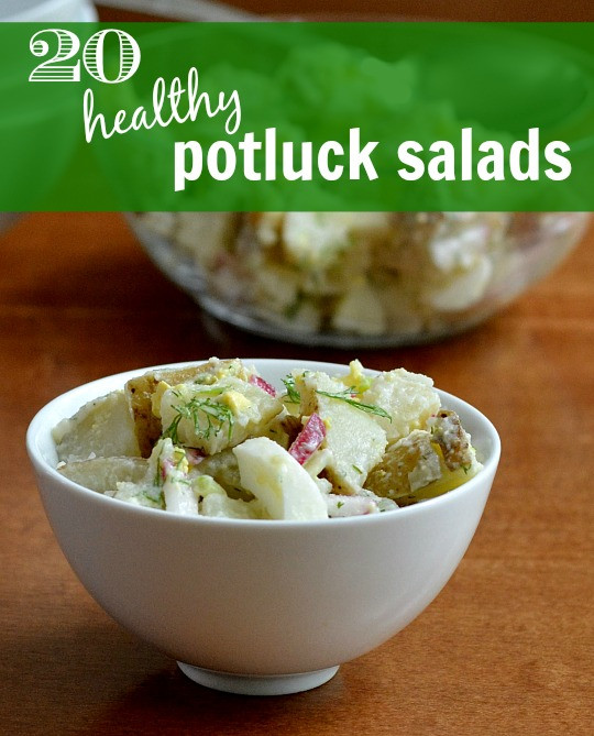 Healthy Potluck Salads
 Healthy Potluck Salads Real Food Real Deals