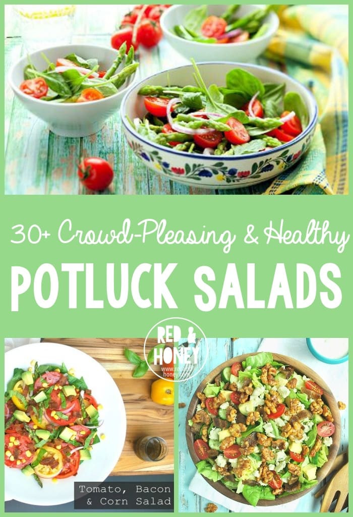 Healthy Potluck Snacks
 30 Crowd Pleasing and Healthy Potluck Salads Red and Honey