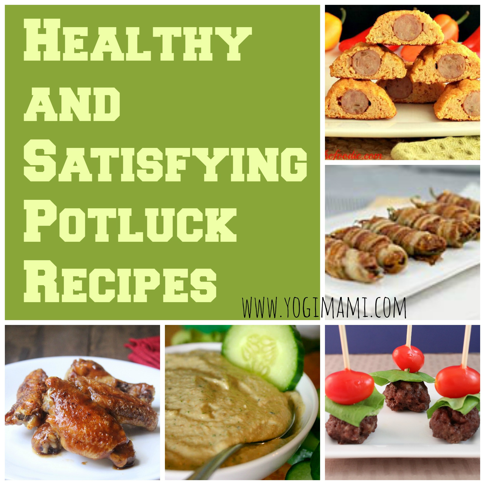 Healthy Potluck Snacks
 Healthy Potluck Recipes Yogi Mami