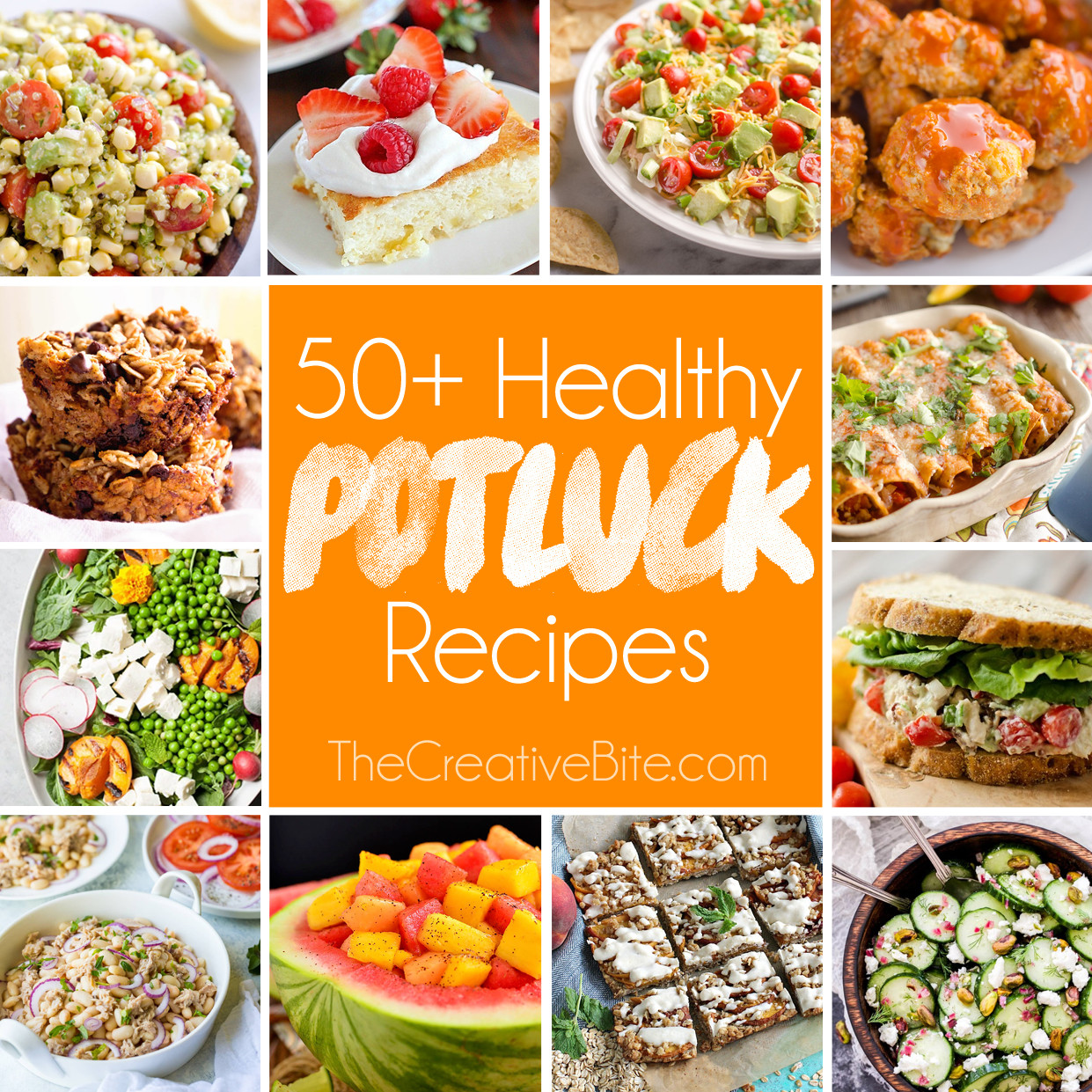 Healthy Potluck Snacks
 50 Light & Healthy Potluck Recipes