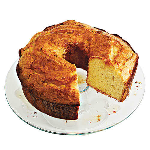 Healthy Pound Cake
 Canola Oil Pound Cake with Browned Butter Glaze 100