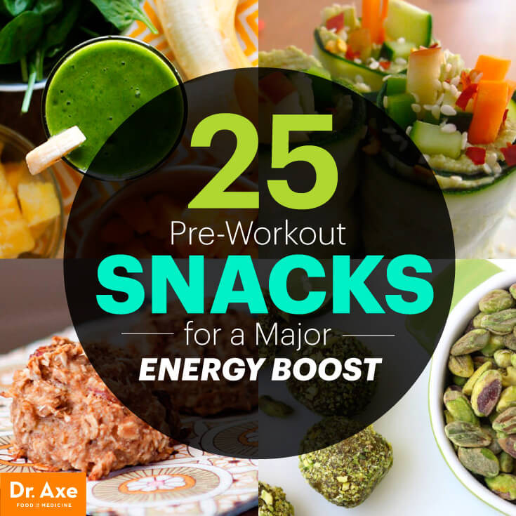 Healthy Pre Workout Snacks
 25 Pre Workout Snacks for a Major Energy Boost Dr Axe