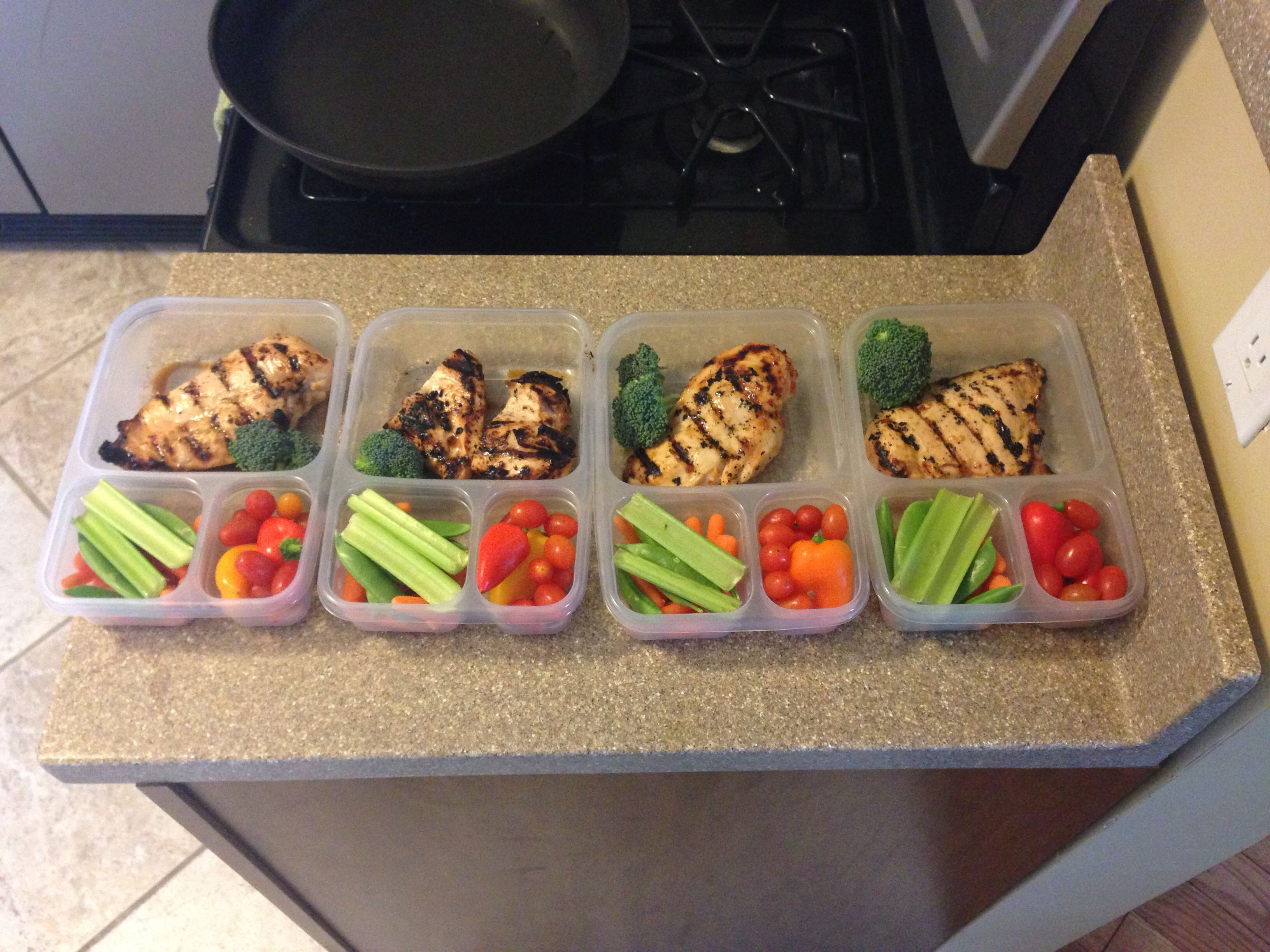 Healthy Premade Lunches
 Pre made meals for the week