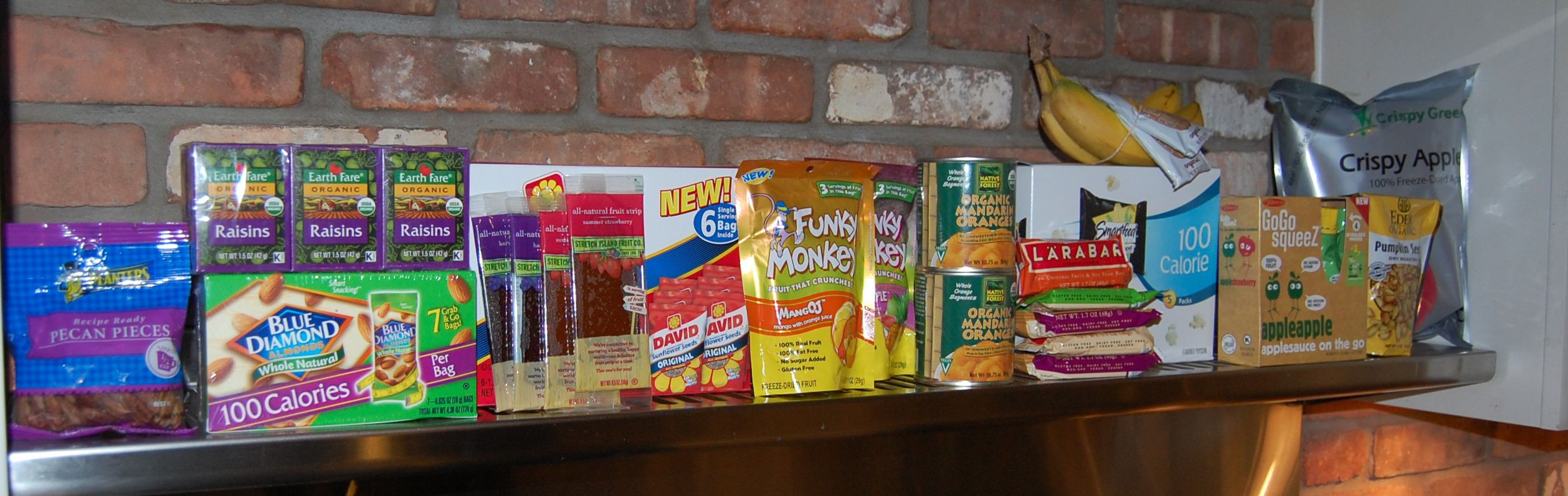 Healthy Prepackaged Snacks
 Prepackaged Snacks for School 100 Days of Real Food