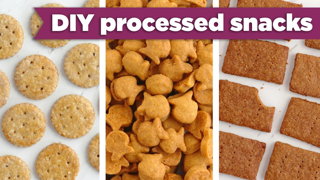 Healthy Processed Snacks
 Healthy Processed Snacks – DIY Goldfish Graham Crackers