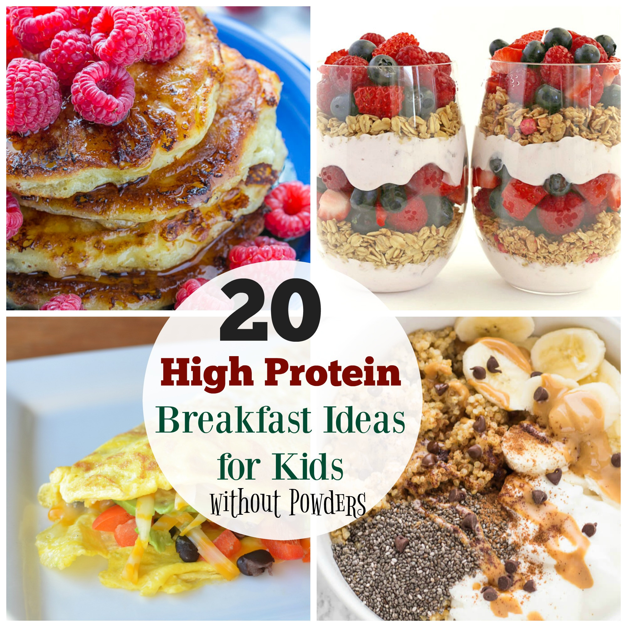 Healthy Protein Breakfast
 20 High Protein Breakfast Ideas for Kids The Organized Mom