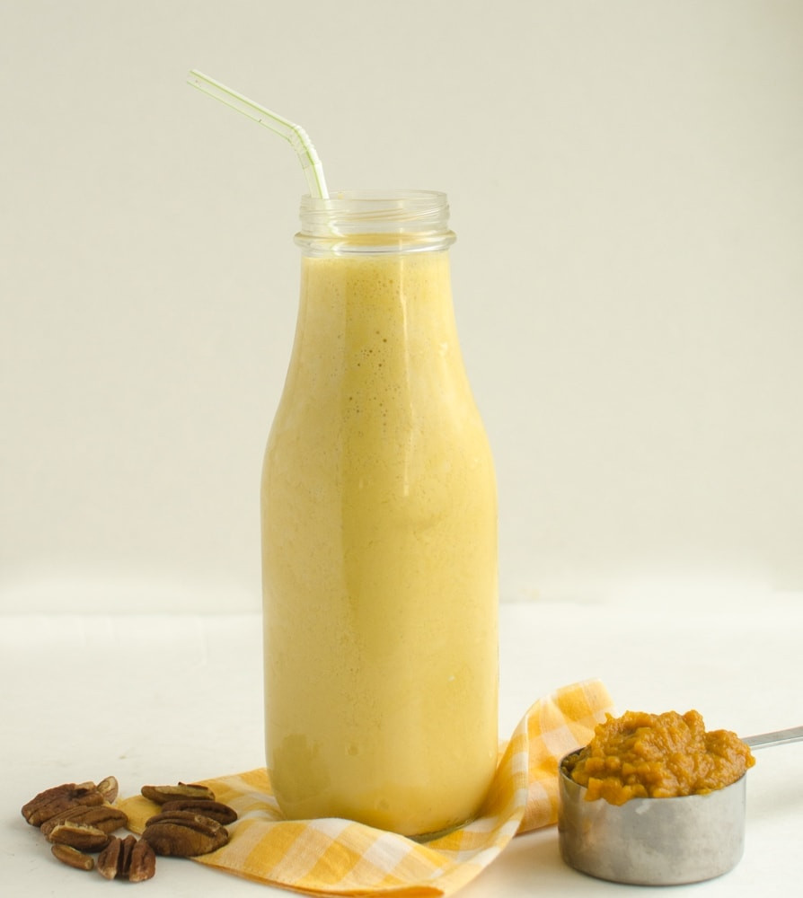 Healthy Protein Breakfast Smoothies
 Healthy Pumpkin Protein Smoothie — Bless this Mess