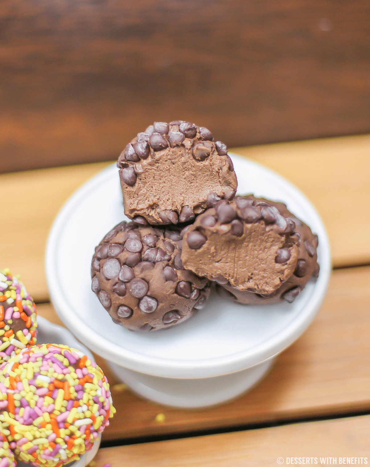 Healthy Protein Desserts
 Healthy Chocolate Fudge Truffles High Protein