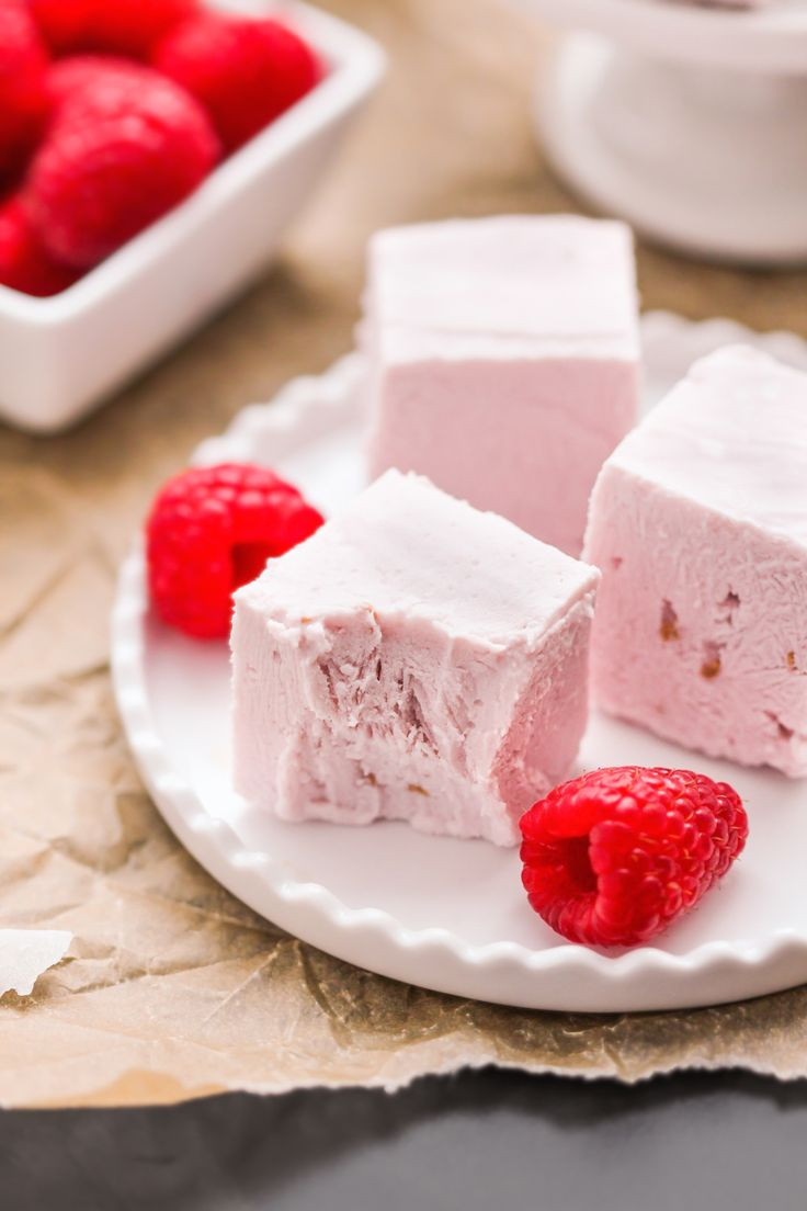 Healthy Protein Desserts
 Healthy Raspberry Coconut Fudge Recipe