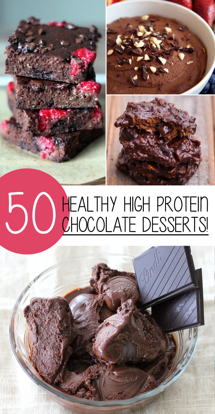 Healthy Protein Desserts
 50 Healthy High Protein Chocolate Desserts You Will Love