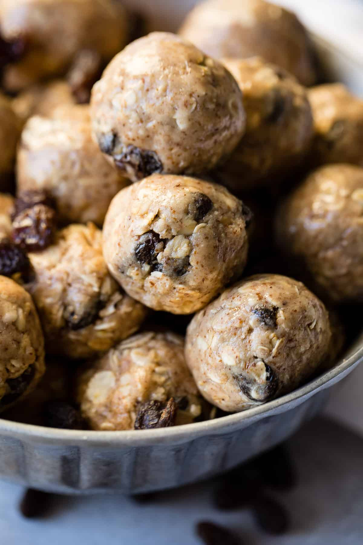 Healthy Protein Oatmeal Cookies
 Protein Oatmeal Cookie Energy Bites Oh Sweet Basil
