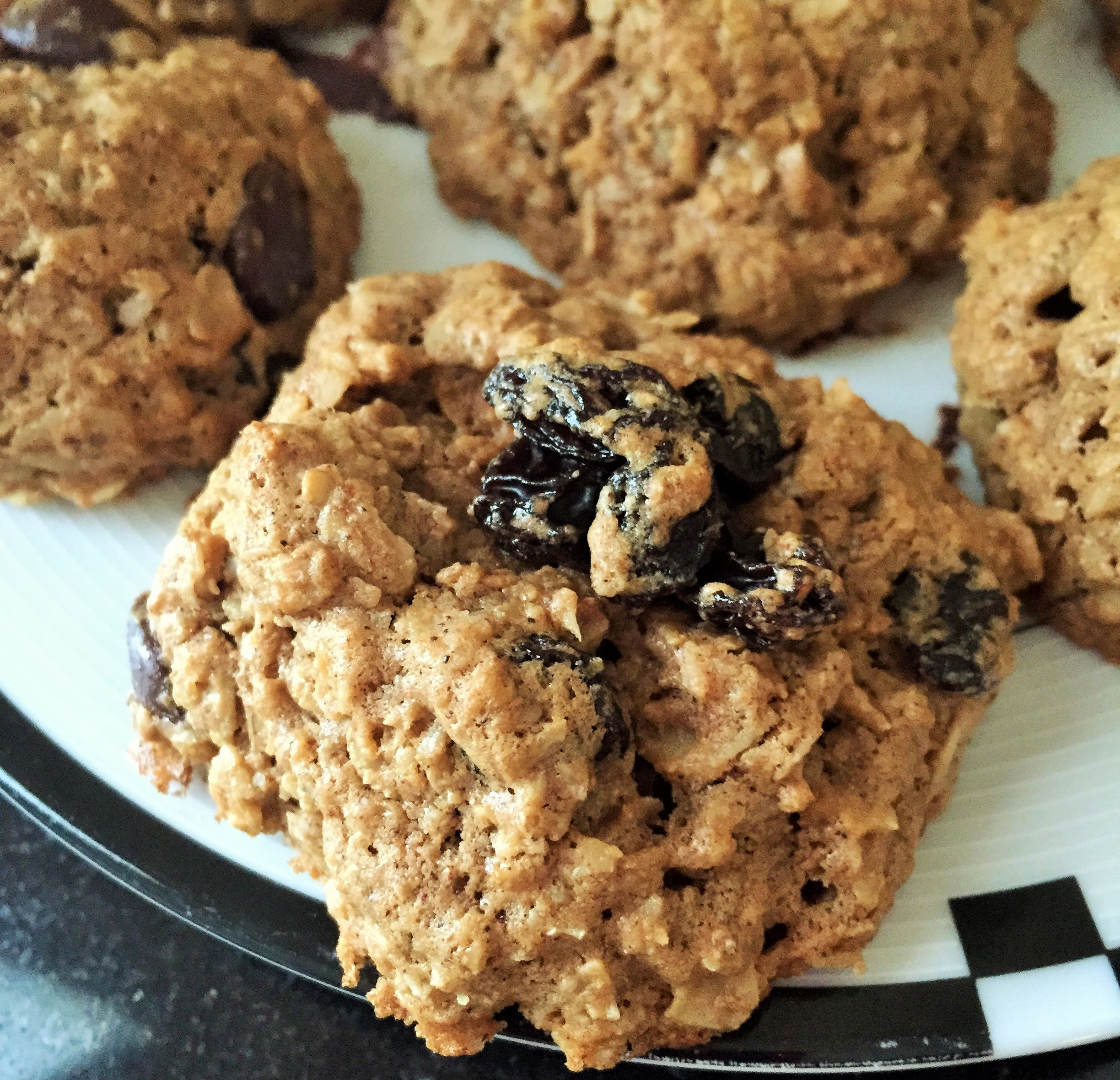 Healthy Protein Oatmeal Cookies
 Oatmeal Raisin Chocolate Chip Protein Cookies The Cookie