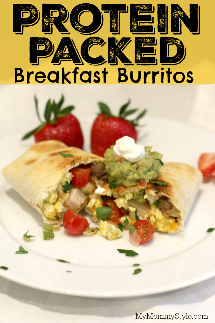 Healthy Protein Packed Breakfast
 Protein Packed Breakfast Burrito My Mommy Style