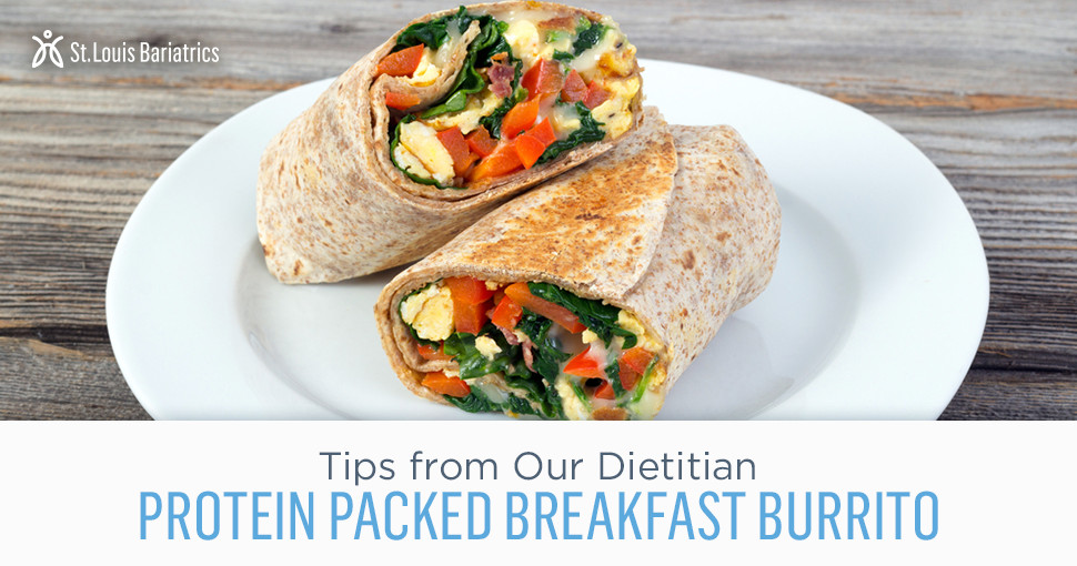 Healthy Protein Packed Breakfast
 Protein Packed Breakfast Burritos