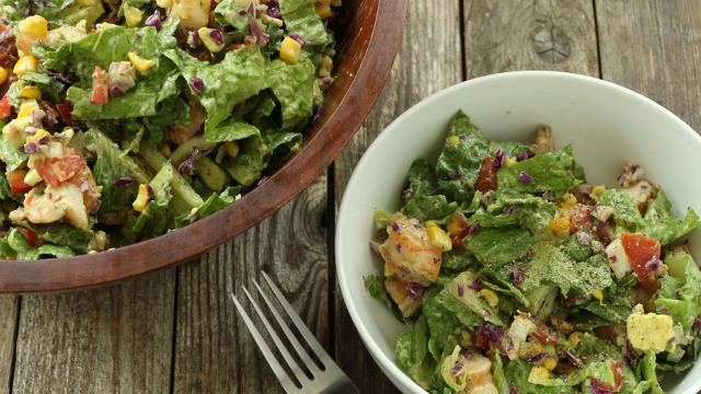 Healthy Protein Salads
 Avocado & Shrimp Chopped Salad Recipe EatingWell