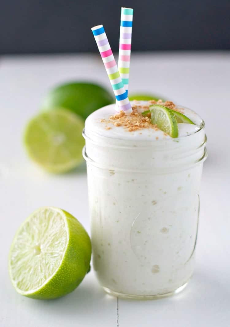 Healthy Protein Smoothie Recipes
 Key Lime Pie Protein Smoothie The Seasoned Mom