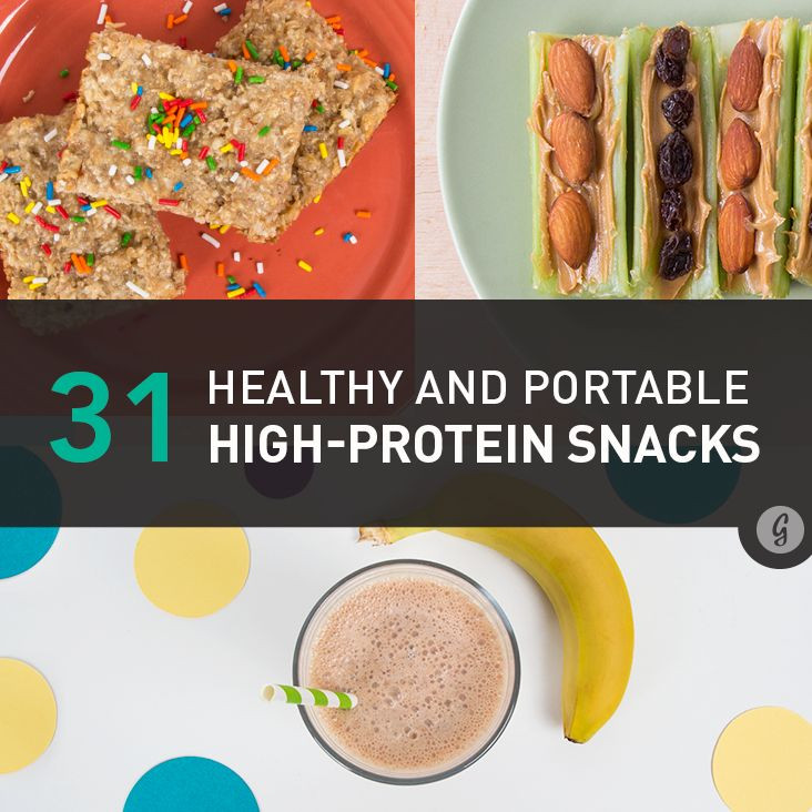 Healthy Protein Snacks
 31 Healthy and Portable High Protein Snacks