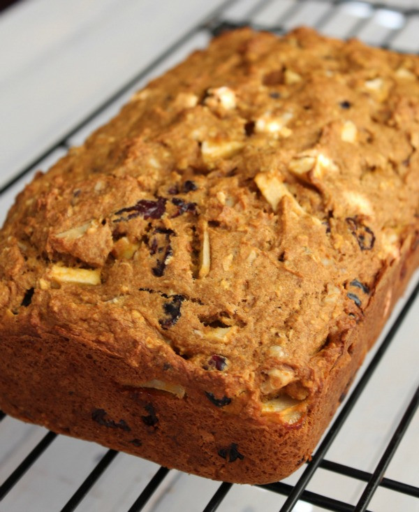 Healthy Pumpkin Apple Bread
 Healthy Pumpkin Apple Harvest Bread Recipe