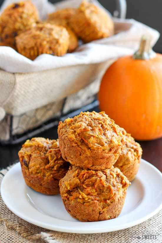 Healthy Pumpkin Apple Bread
 Healthy Pumpkin Carrot Apple Muffins